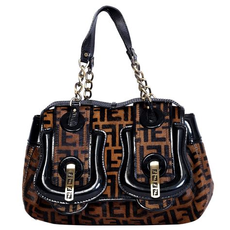 fendi cowhide baguette|Fendi bag.